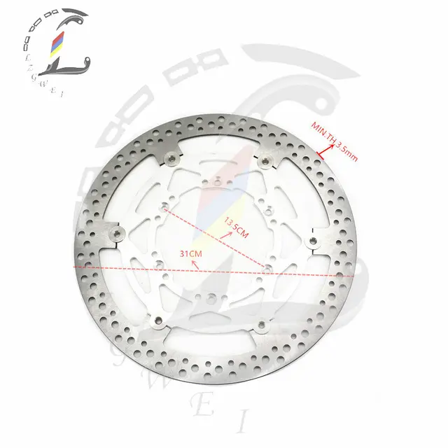 Ротор переднего тормозного диска мотоцикла для Suzuki DRZ400 SM DRZ400SM DR-Z 400 SMK5/SMK6/SMK7/SMK8/SMK8/SMK9 2005-2021 2006 2007 2008