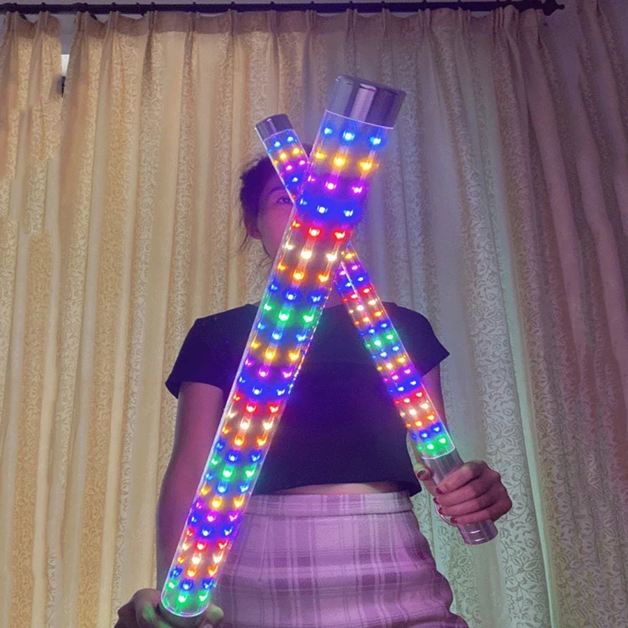 Перезаряжаемая алюминиевая фотовспышка разноцветная для бара DJ-Джея декор