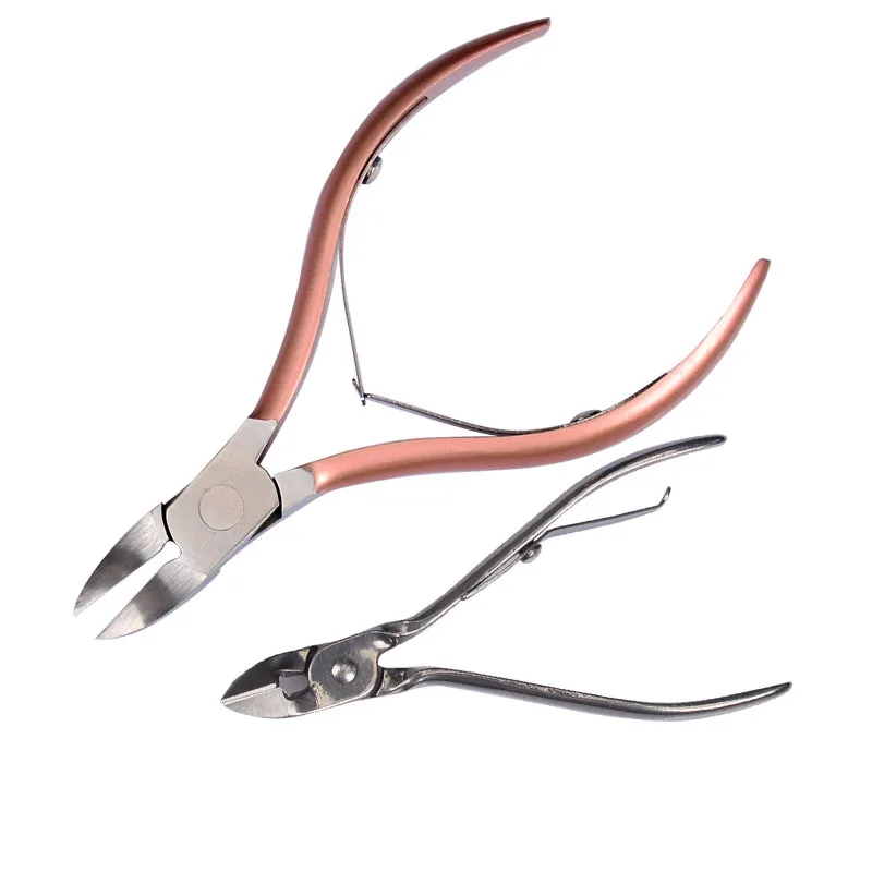 

Nail Cuticle Scissors Stainless Steel Manicure Pedicure Tools Golden/Silver/Rainbow Dead Skin Scissor Nipper Clipper Tool