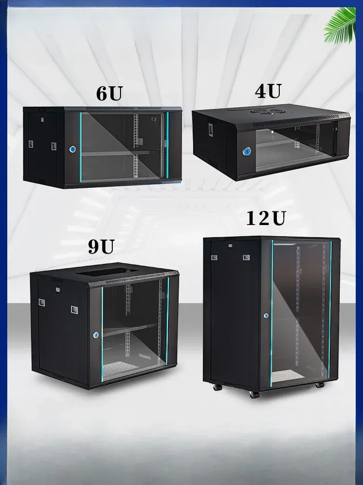 Сетевой шкаф слабого тока 6U9u небольшой 4u бытовой настенный монитор оборудование