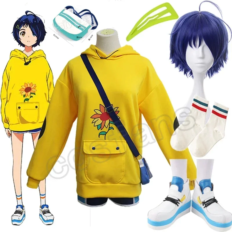 

Пуловер с капюшоном и принтом, желтый свитшот, унисекс