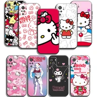 takara tomy hello kitty phone cases for xiaomi redmi redmi 7 7a note 8 pro 8t 8 2021 8 7 7 pro 8 8a 8 pro soft tpu coque