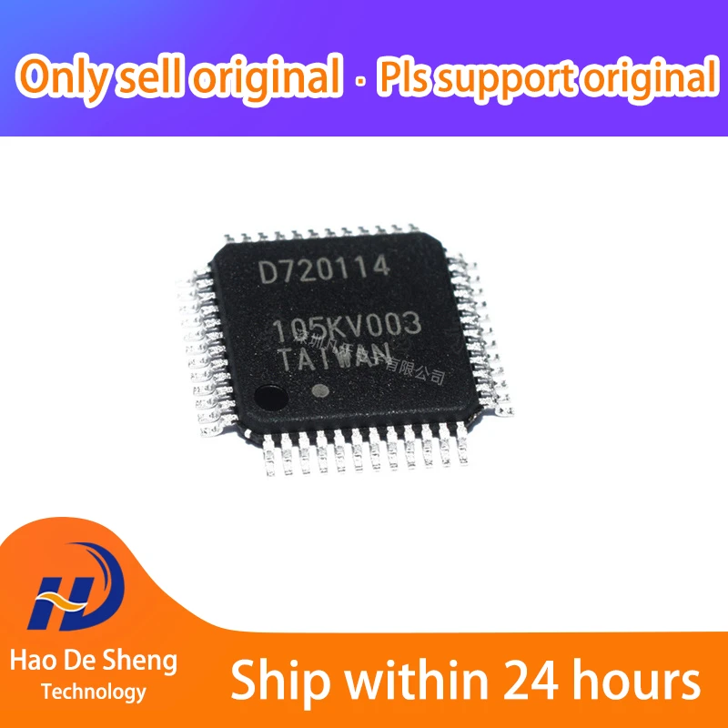 

10PCS/LOT UPD720114GA-YEU-AT UPD720114GA-YEU-A logo720114 LQFP-48 New Original In Stock