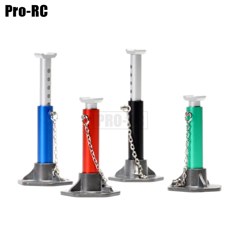 

2Pcs Metal Height Adjustable 61-89mm Jack Stand Repair Tool 1/10 for SCX10 90046 D90 RC Crawler Hobby Model Accessories