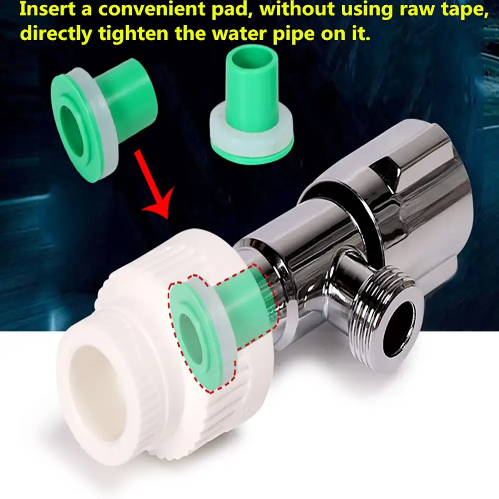 

Pad Repair parts Sealing Ring Faucet Valve For Angle Plumbing Accessories Choke Plug Pipe Fitting End Cap Pipe Plugs