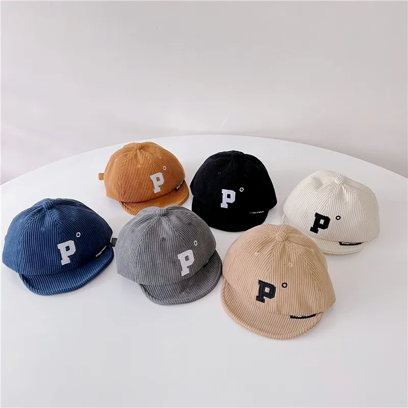 

Осень-зима, Новое поступление, модная кепка с надписями для маленьких девочек, защита от солнца, универсальная хлопковая простая бейсболка ...