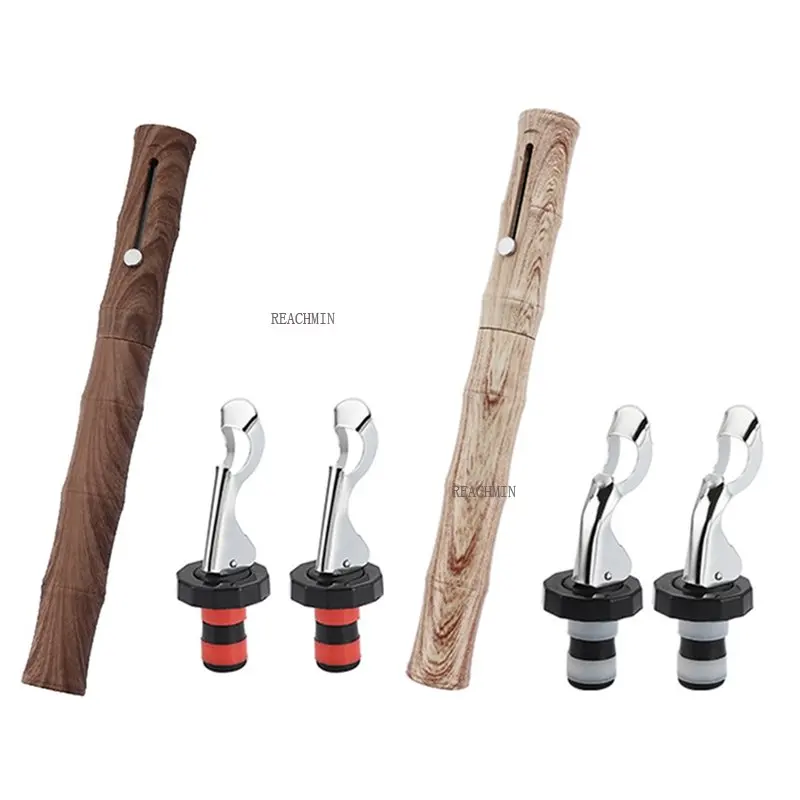 Многофункциональный пневматический штопор с двойной головкой поршневого типа 2