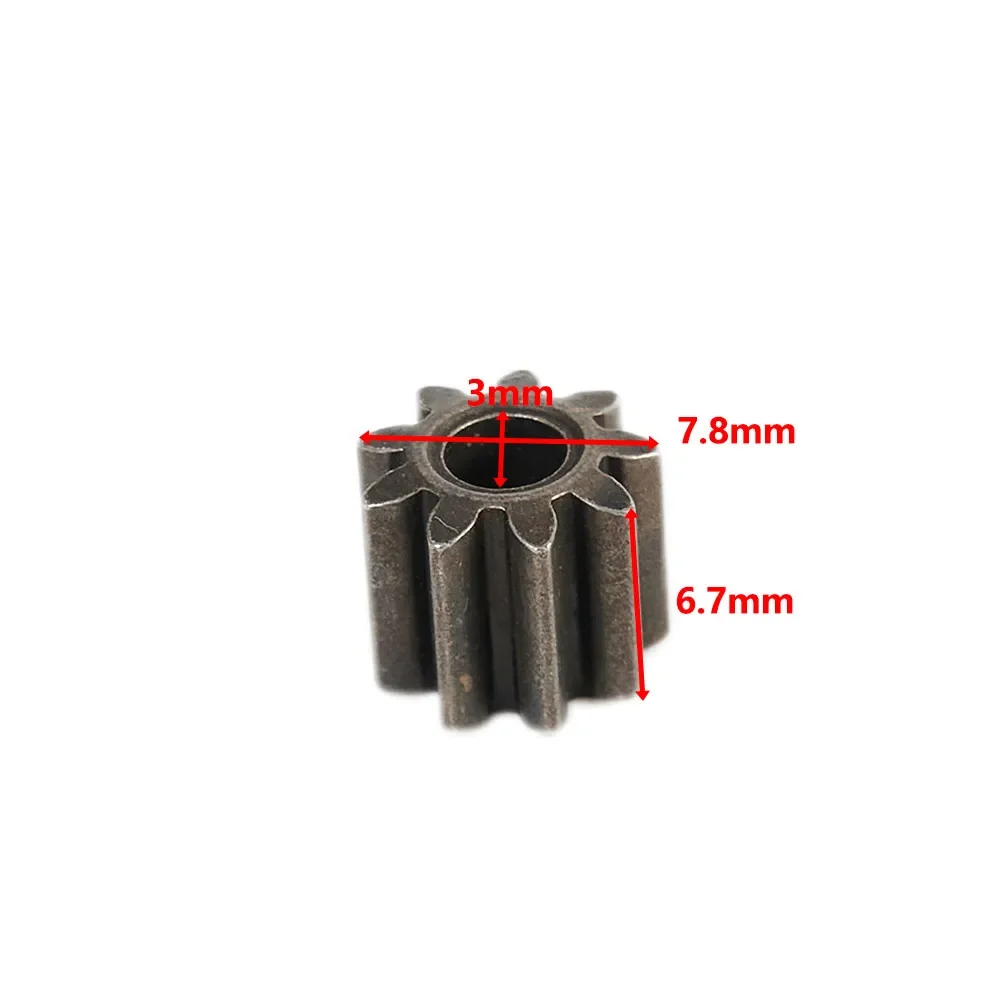 

Шестерни для аккумуляторной дрели 550 9/12 зубов тип D