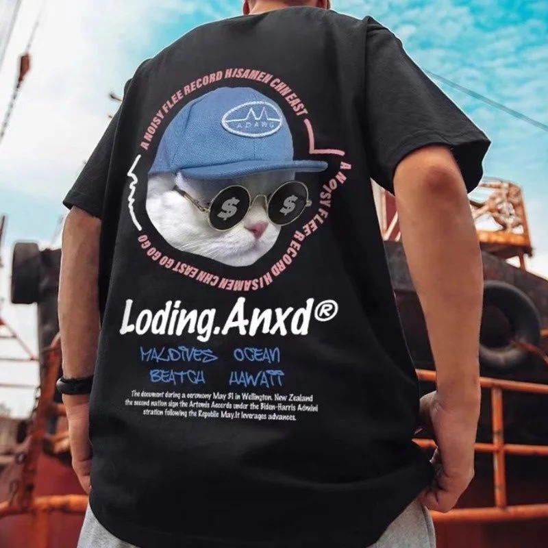 

Prints NEW T-SHIRT Letters Anime Things Oversized SUMMER MAN TSHIRT Tokyo Avengers FUNNI TEE Streetwear Alt Clothes T Shirt Men