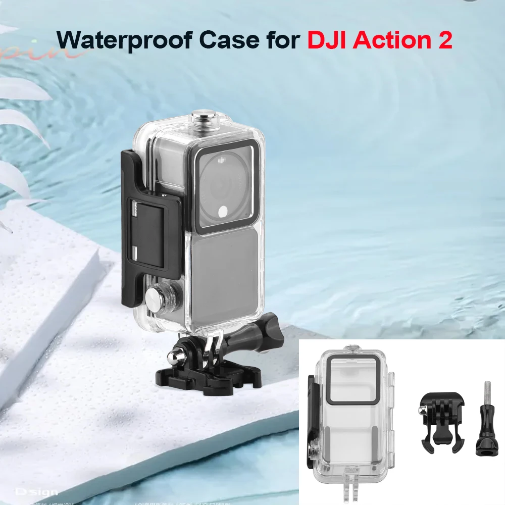 

Водонепроницаемый чехол для DJI Action 2, 60 м