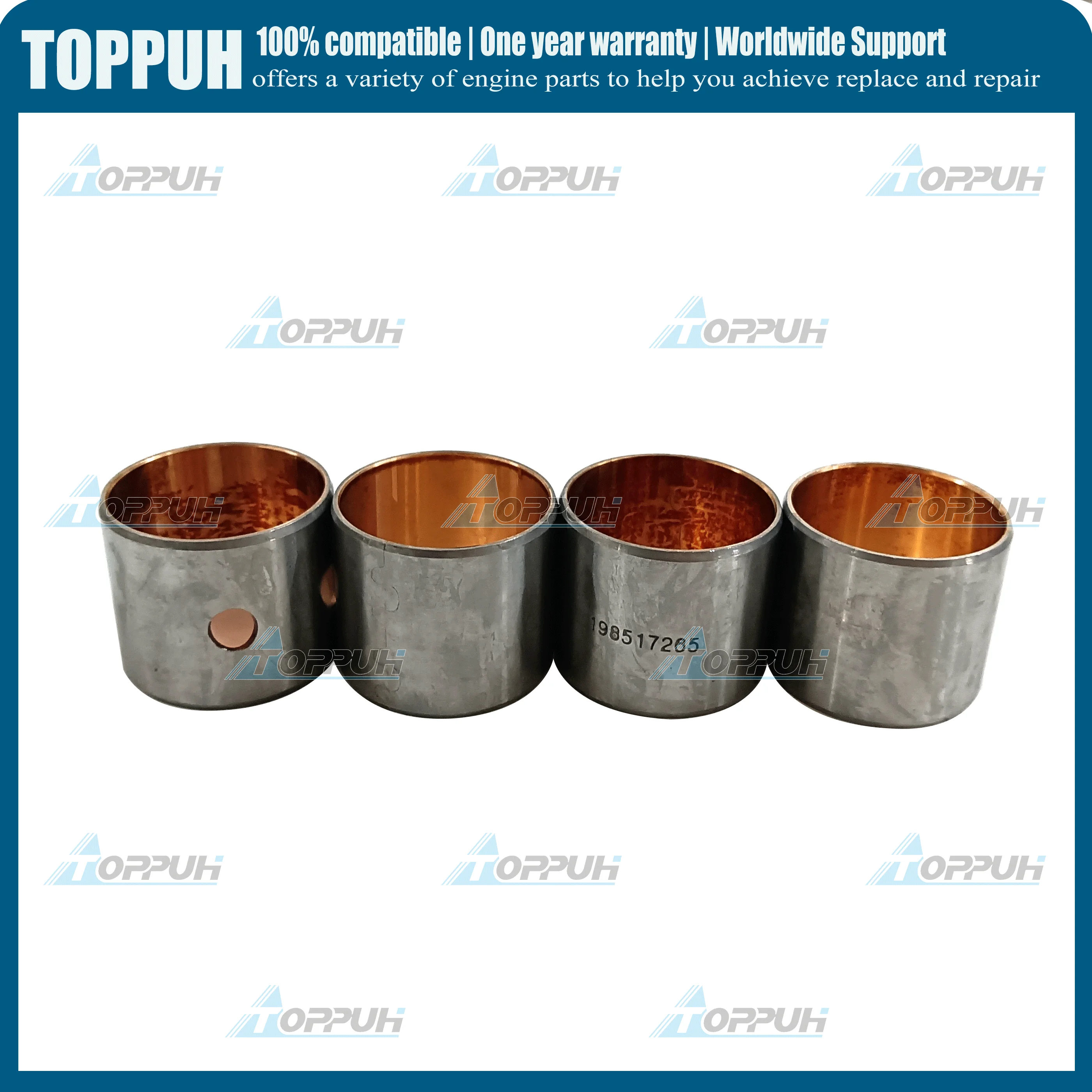 

404D 404D-22 Con Rod Pin Bush For Perkins Engine Spare Parts Connecting Rod Bush（4PCS）