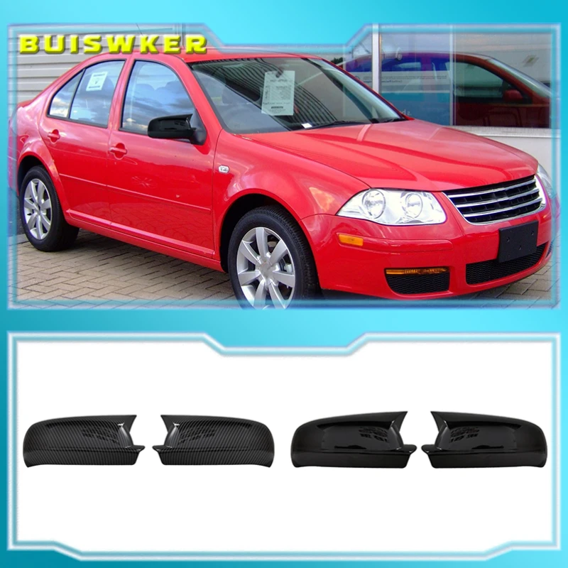 

For Volkswagen VW Golf 4 IV MK4 GTI R 1998-2002 Bora Jetta Passat B5 Side Wing Rearview Mirror Cover