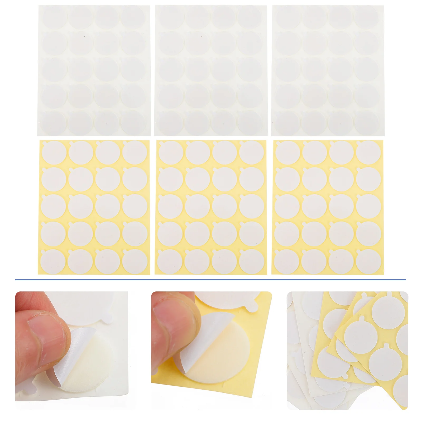 

6 Sheets Candle Wick Sticker DIY Candle Making Accessories Candle Base Stickers