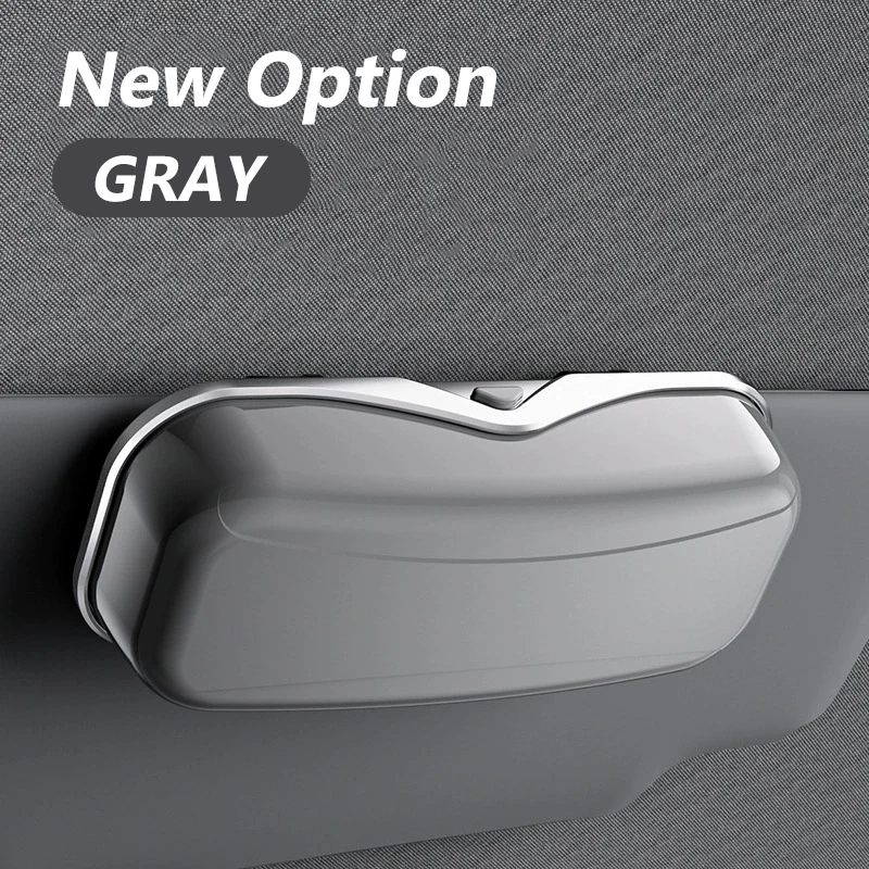 

Премиальный Держатель-органайзер Для Очков На Солнцезащитный Козырек Автомобиля Из АБС-пластика – Защитный Чехол Для Хранения...