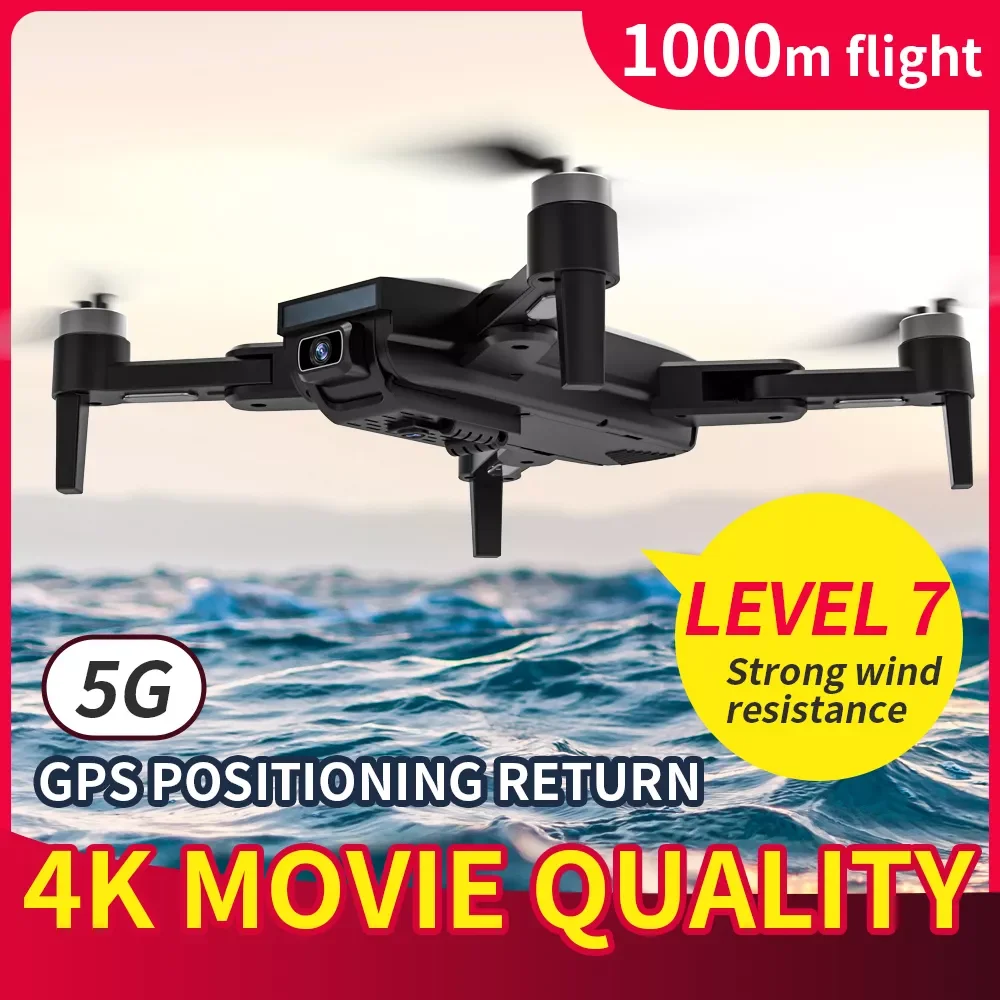 

SG700 Max/D GPS Drone Profesional Dual 4K HD Camera 5G Wifi Self-Stabilizing EIS Gimbal Brushless RC Foldable Quadcopter