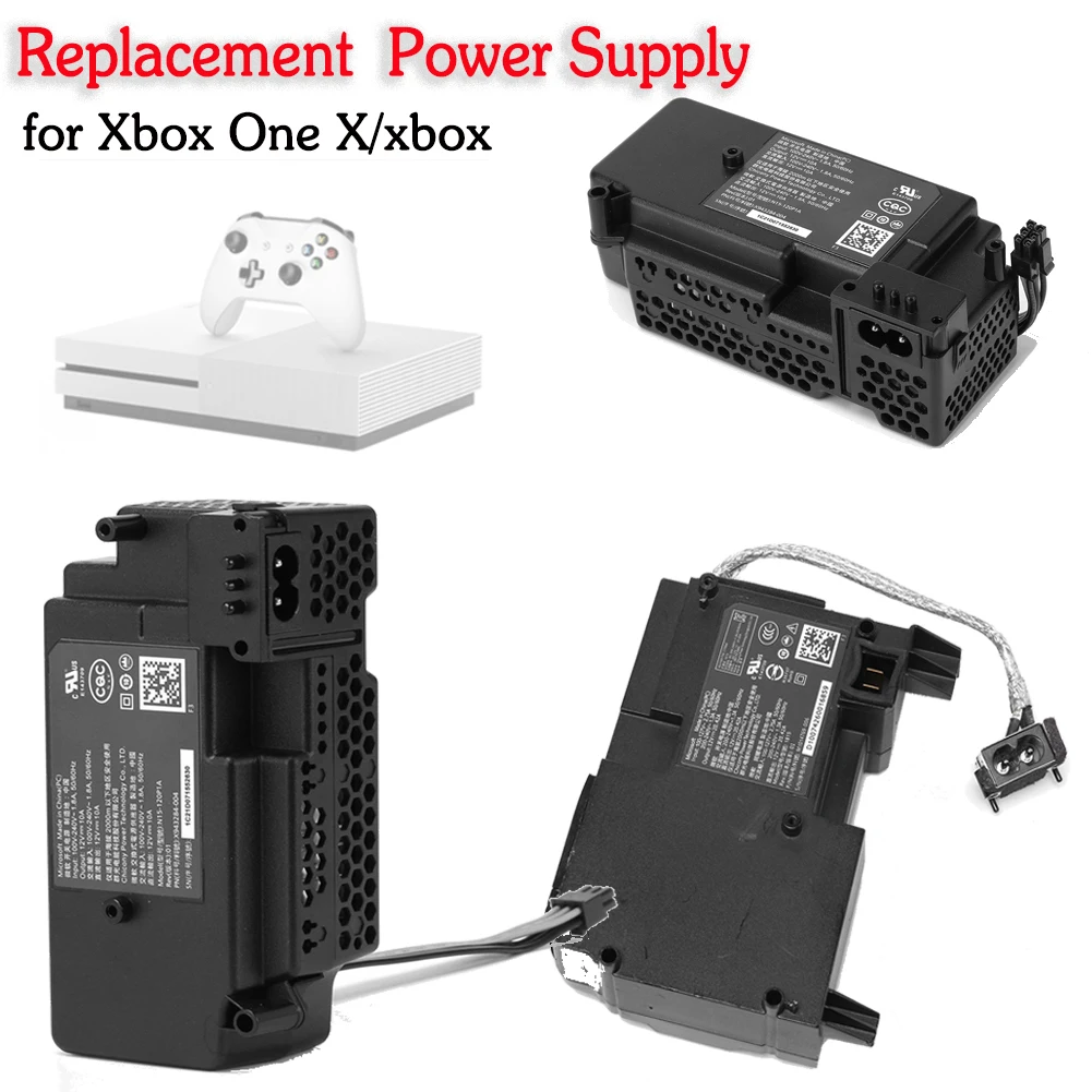 Power Supply Replacement For Xbox One X/xbox One S Console Internal Power Board Charger Game Console Accessories