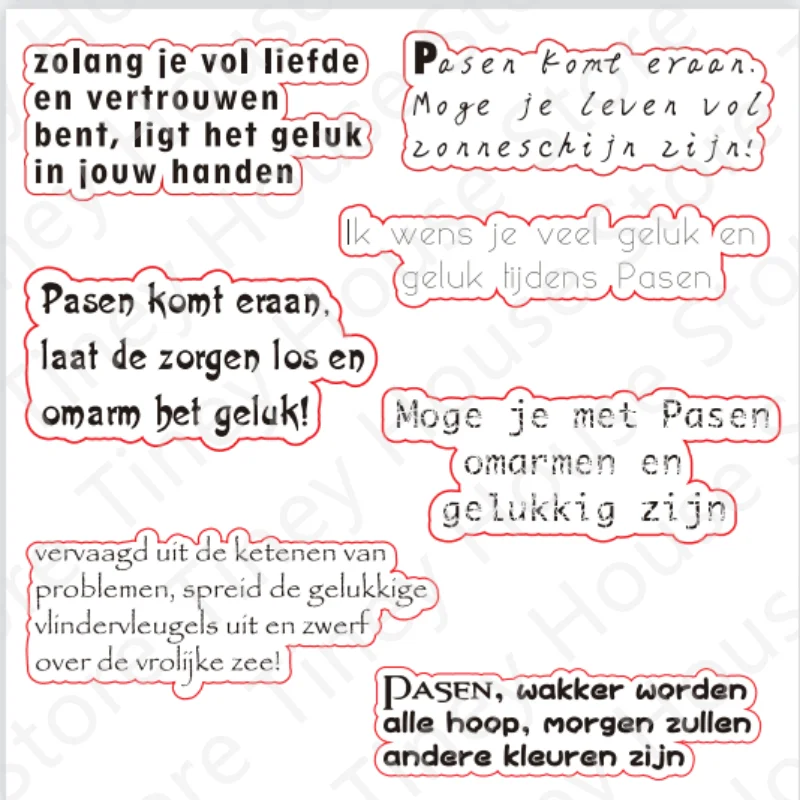 

Dutch Clear Stamps For Making Greeting Card Scrapbooking Crafts Stencil Decoration DIY 2022 New Hobby Material No Cutting Dies