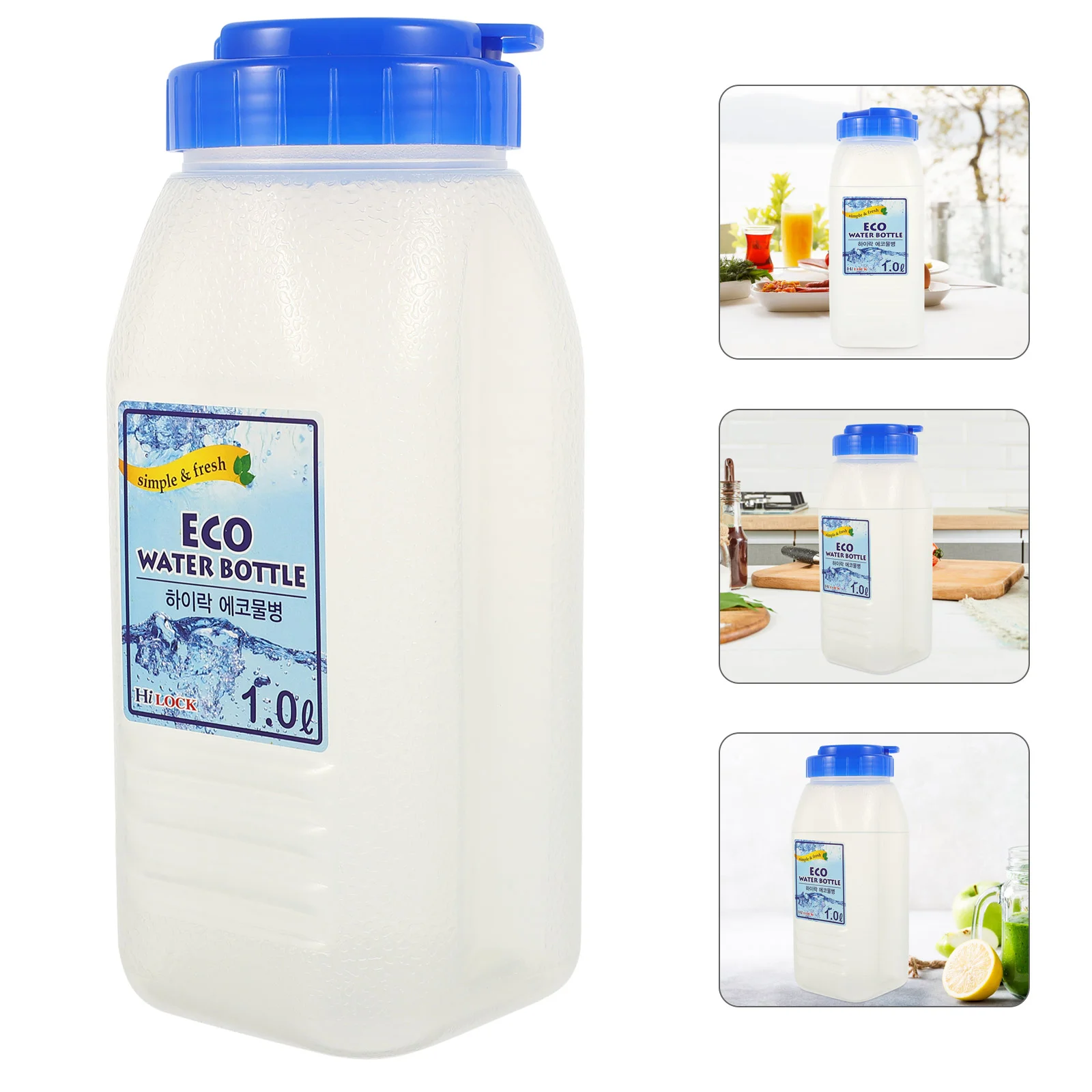 Бутылка для воды в корейском стиле холодный кувшин утолщенный пластиковый