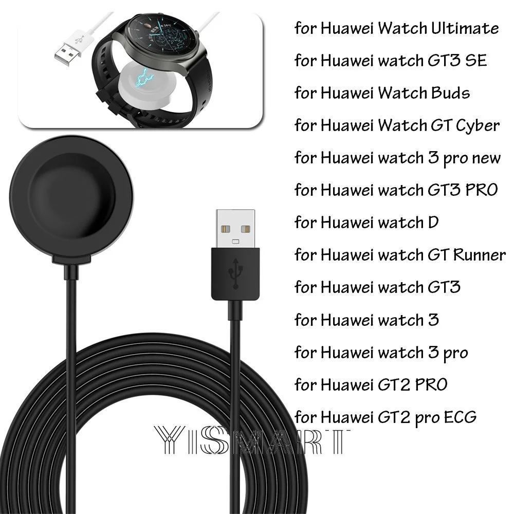 

Charger for Huawei Watch Ultimate USB Charging Cable for Huawei Watch GT3 PRO GT2 Pro GT 3 SE GT Runner Magnetic Dock Base