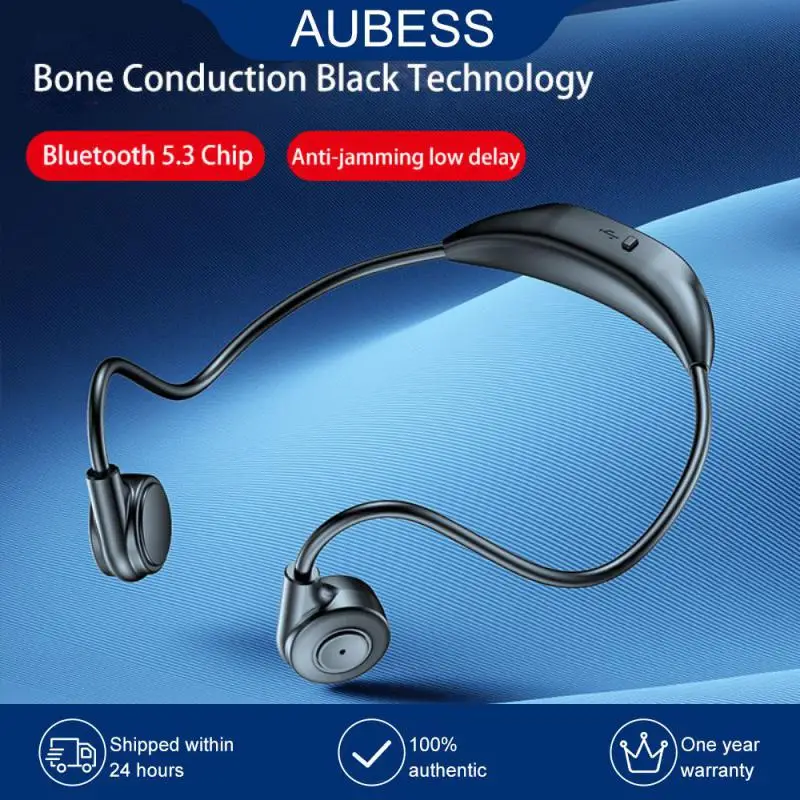 

New M2 Bone Conduction Headset Professional Level Anti Sweat And Rain Resistance Wireless Headset Ear Injury Running Earphone