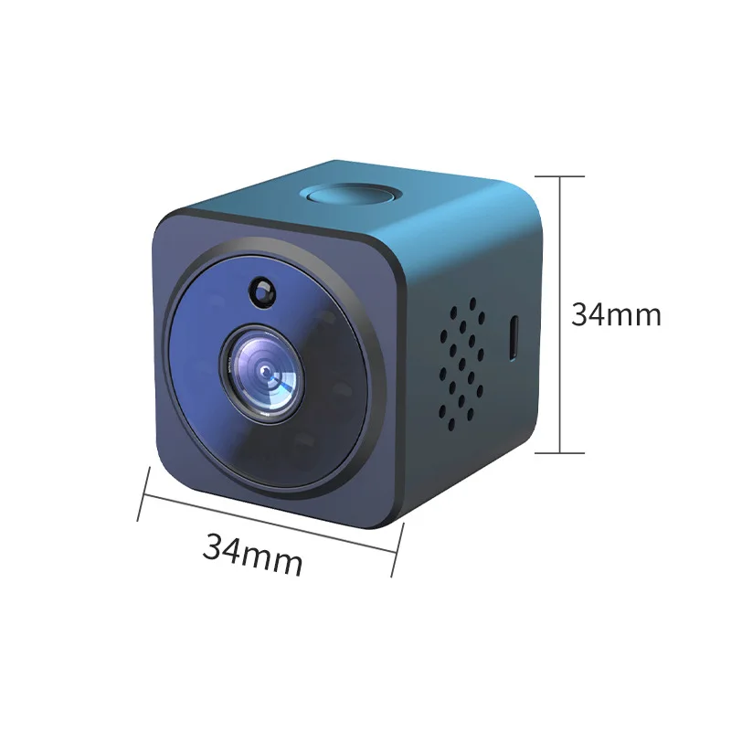 

Камера видеонаблюдения в помещении, беспроводная Ip-камера ночного видения, Двусторонняя мини-камера внутренней связи с Wi-Fi, камера 1080p