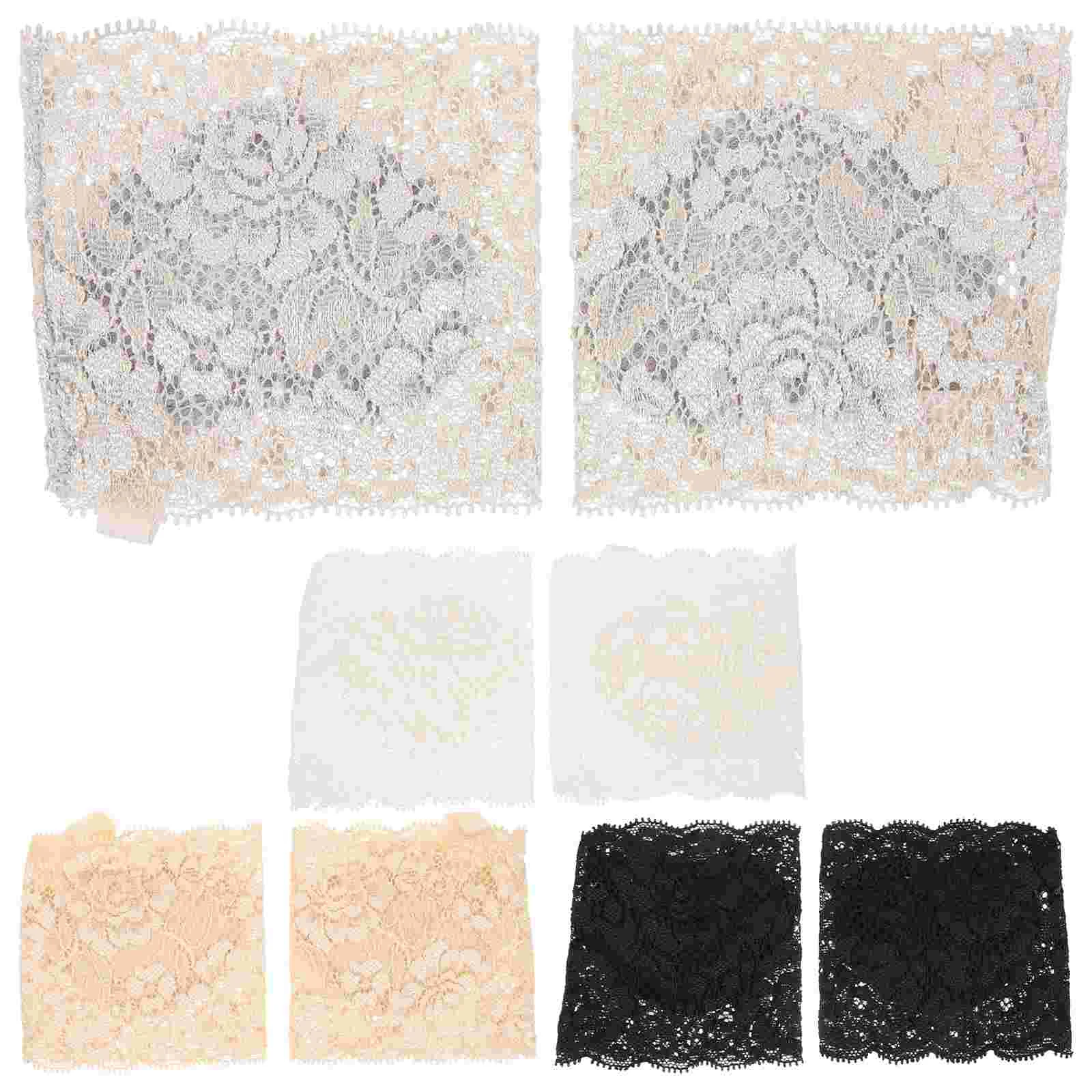 4 пары невидимых носков с рыбьим ртом противоскользящие полуноски для девочек