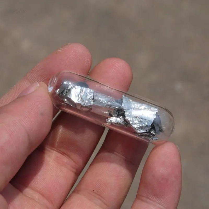 

5g Glass-sealed Germanium Element Specimen, Purity 99.999%