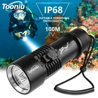 professional diving flashlight ip68 waterproof rating lantern high power xhp70 camping powerful portable lighting lights