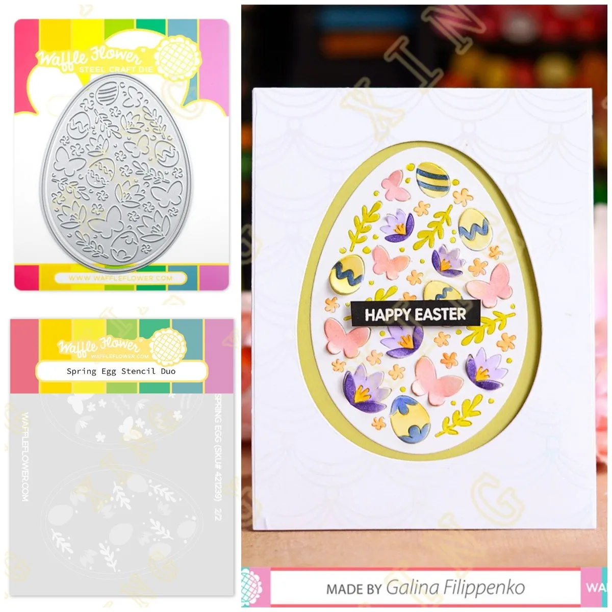 

Easter Spring Egg Metal Cutting Dies Stencils for Scrapbooking Stamp Photo Album Decorative Embossing Cut Die Diy Paper Cards