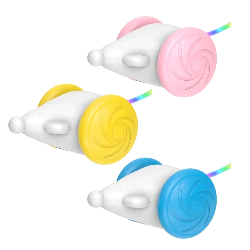 

Интерактивная игрушка для кошек, имитация мыши, забавная дразнящая Автоматическая игрушка, интеллектуальная автоматическая игрушка с USB, товары для домашних животных