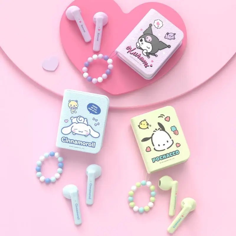 

Беспроводные наушники Sanrios Kuromi Cinnamoroll Pachacco с шумоподавлением