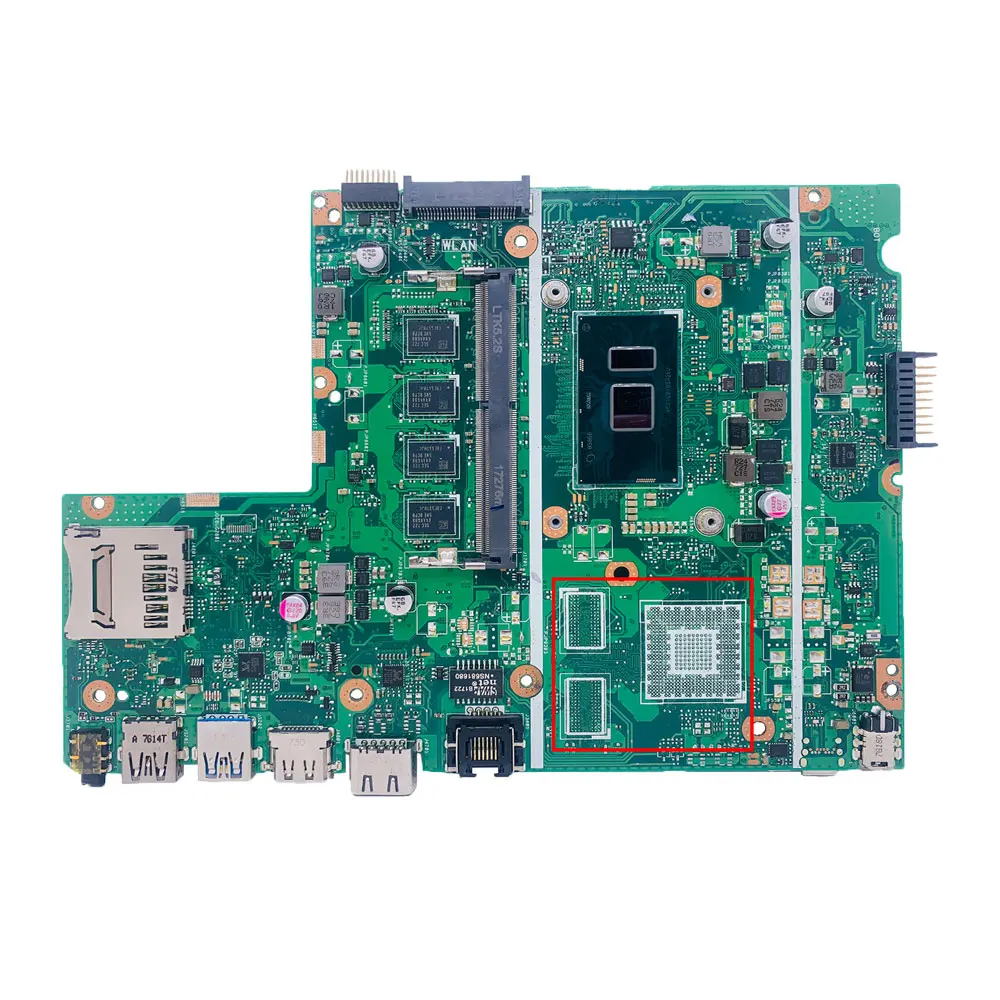 Материнская плата X541UA для ноутбука ASUS X541UAK X541UVK X541UV материнская с процессором i3 i5
