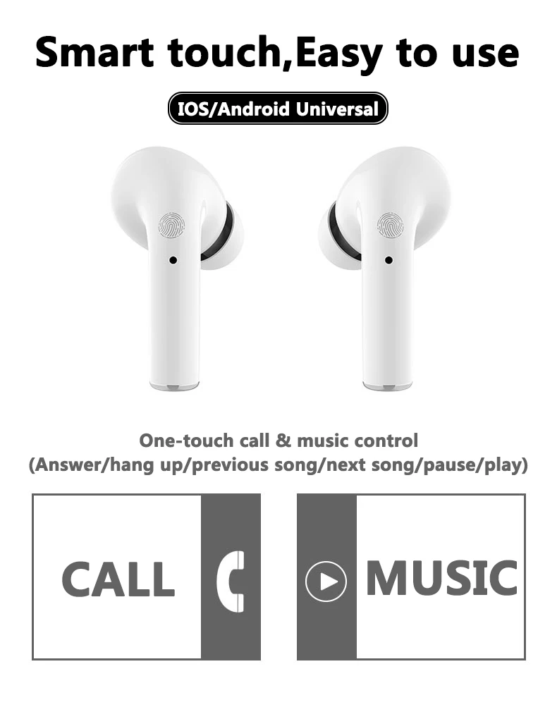 i11 Pro Bluetooth TWS Handfree Earbuds Mini Earphone Wireless Headphone Stereo Sports Headsets with Charging Box for Smart Phone |