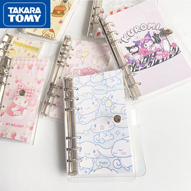 

Новинка 2022, прозрачный блокнот TAKARA TOMY Hello Kitty, мультяшный милый блокнот с сердечками для девочек, дневник, школьные принадлежности для ученик...