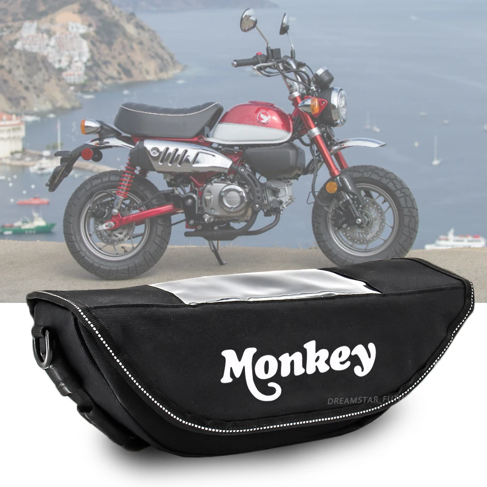 

FOR Honda Monkey Motorcycle 2023 new Waterproof motorcycle handlebar travel navigation bag