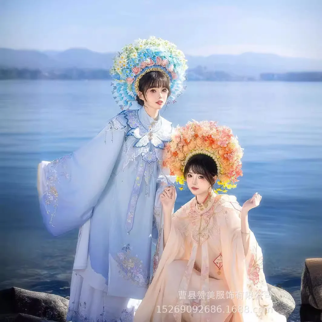 Цюаньчжоу в цветочной одежде Xunpu женская юбка с конским лицом Мин Хан Юньнань