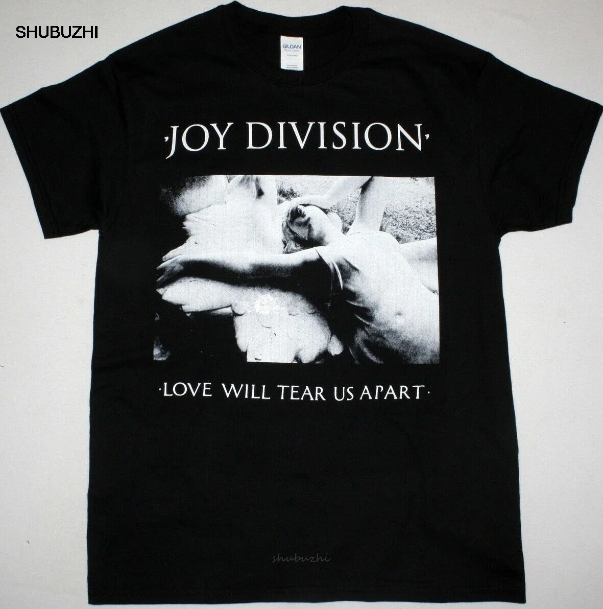 

JOY DIVISION LOVE WILL TEAR US APART BLACK T SHIRT POST PUNK NEW ORDER cotton tshirt men summer fashion t-shirt euro size