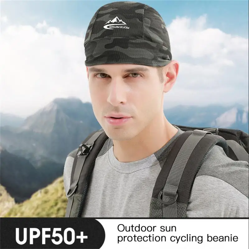 

High-quality Ice Silk Fabric Material Cycling Caps Skin-friendly Soft Quick-drying Caps Elasticity And Comfortable Sports Caps