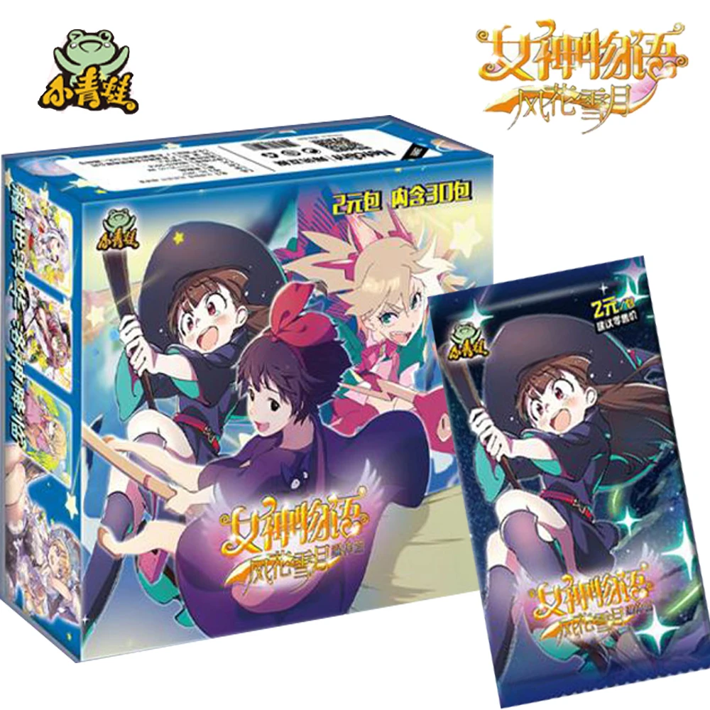 Коллекционные карты с маленькой лягушкой богиней оптовая продажа Аниме игра для