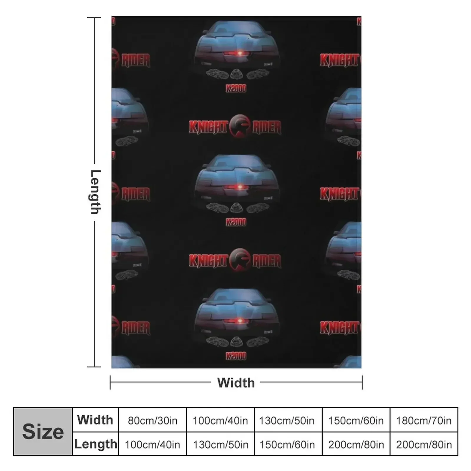 Одеяло Knight Rider K2000 на зиму детские термобелье для путешествий одеяла