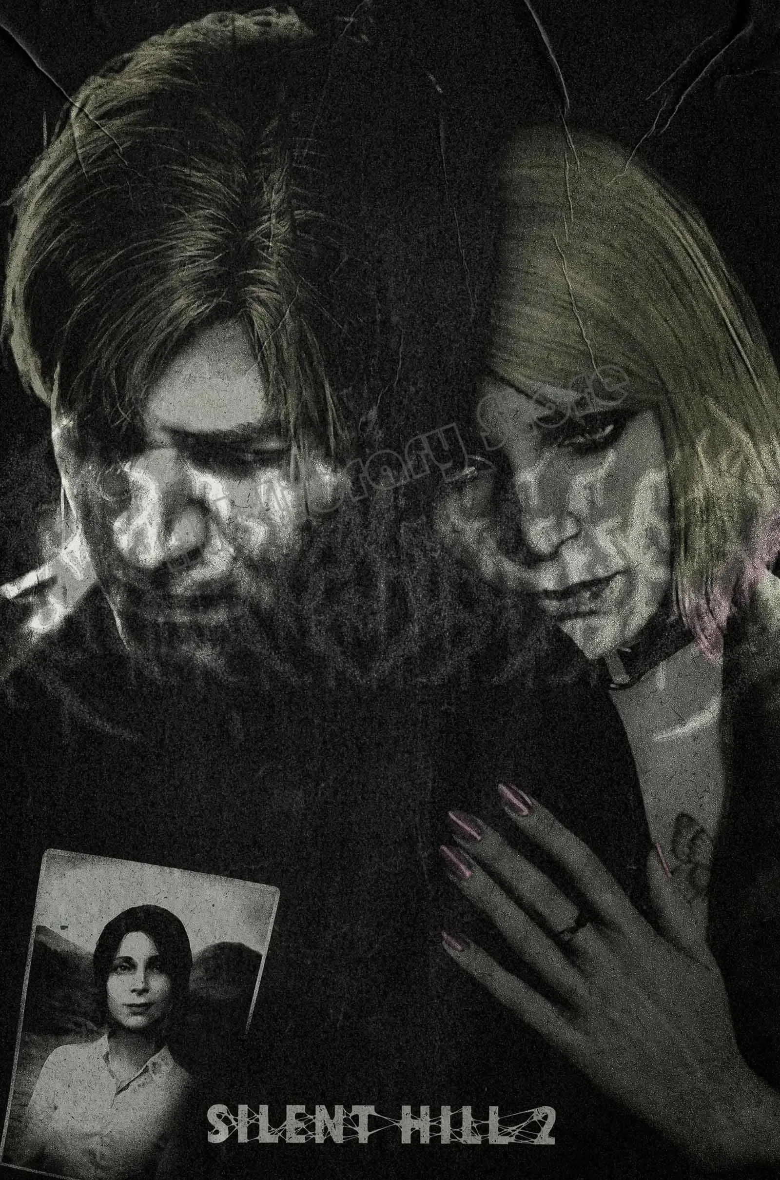 

Silent Hill 1-4 Постер на холсте