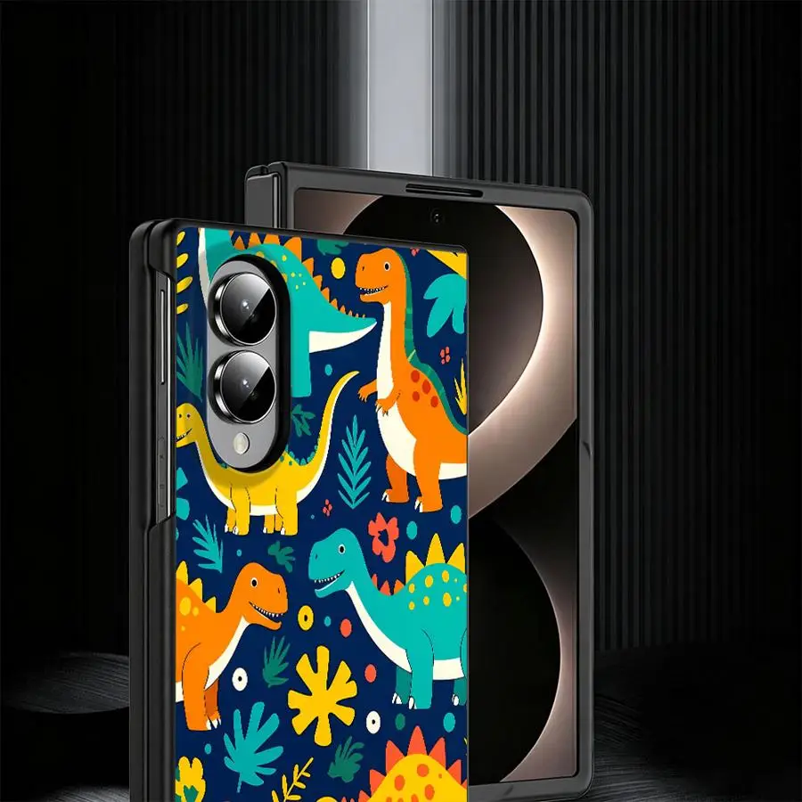 Фото Полностью закрывающий чехол с динозавром для Samsung Galaxy ZFold8 ZFold Wide Z Fold 8 Z Fold8 Wide. №5