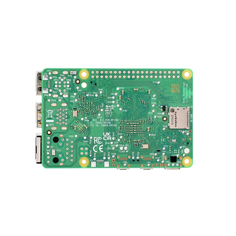 Для 5 Raspberry Pi 5-го поколения 2/4 ГБ/8 ГБ BCM2712 Новое издание комплекта опционально