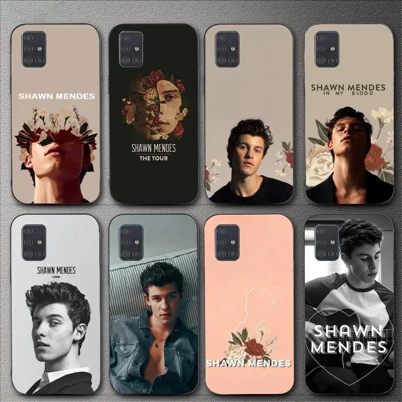 

singer Shawn Mendes Magcon 98 Phone Case For Samsung Galaxy A02 A12 A13 A22 A32 A41 A51 A53 A71 A73 Shell