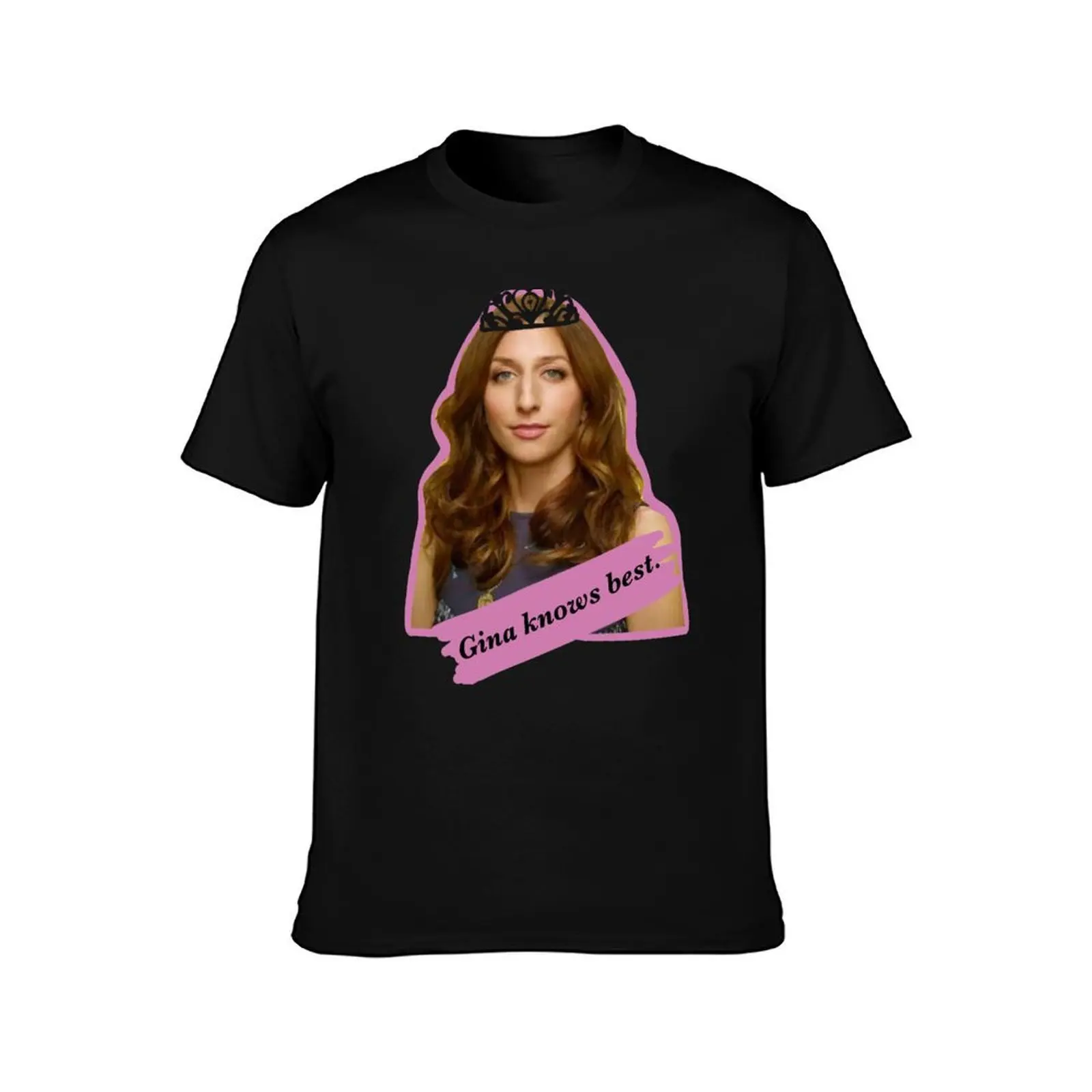 Фото Футболка Gina Linetti, классическая базовая повседневная футболка №2