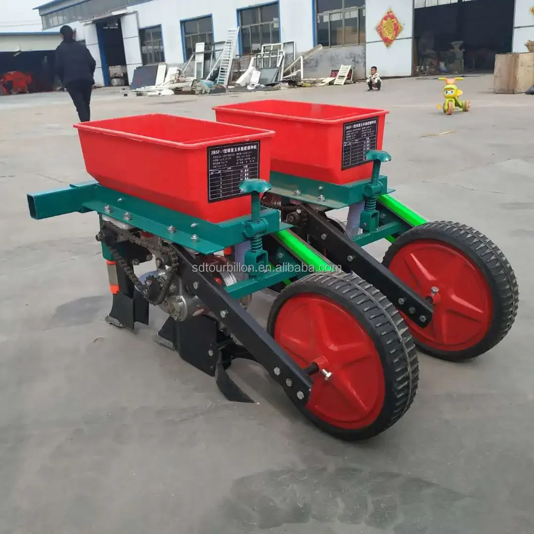 2 кукурузная сеялка по рядам Seeder для прогулочного трактора