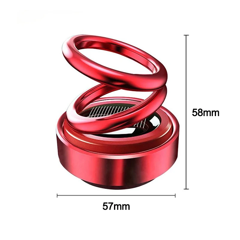 Автомобильный освежитель воздуха на солнечной батарее для ароматерапии с