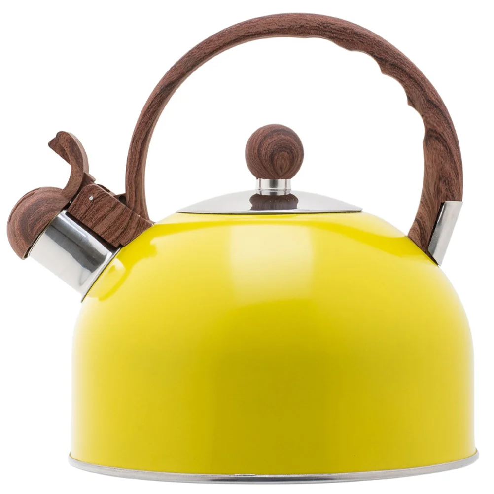

Практичный звуковой чайник со свистком, кухонный гаджет, дорожная кофейная газовая плита из нержавеющей стали