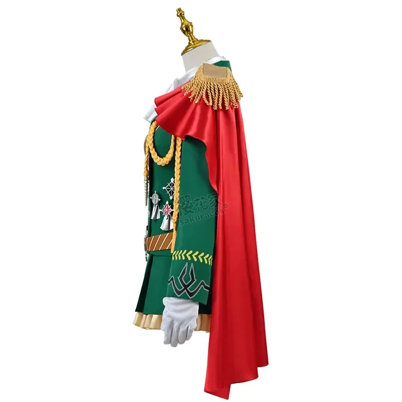 Фото Костюм для косплея Uma Musume Pretty Derby Symboli Rudolf, аниме, Хэллоуин, женский, 3XL/7'7/2026 №4