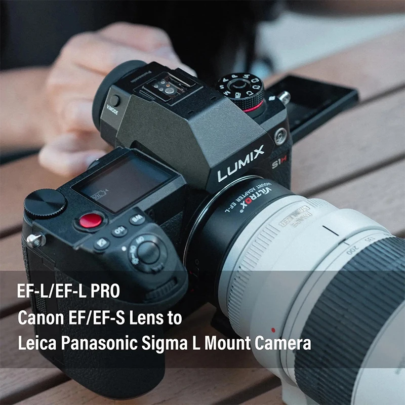 Адаптер для объектива VILTROX EF-L/EF-L Pro с автофокусом и кольцом безопасности Canon EF/EF-S